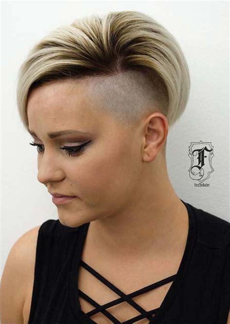 Edgy And Rad Short Undercut Hairstyles For Women Undercut