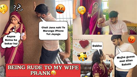 Prank On Wife 😜 She Gone Emotional 🥺 Prank On Indian Wife