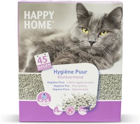 Happy Home Hygi Ne Puur Kattenbakvulling L Bol