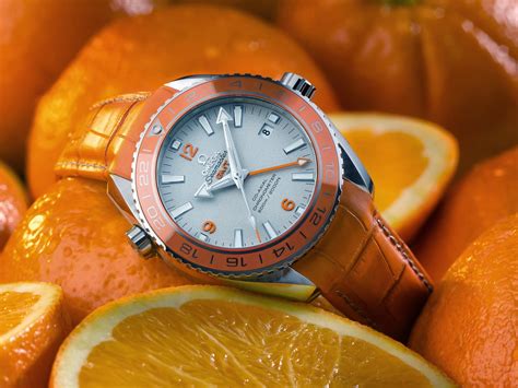 OceanicTime OMEGA Seamaster PLANET OCEAN Orange CERAMIC