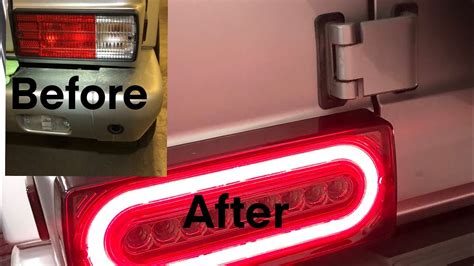 Upgrade G Wagon Tail Lights W463 Mercedes Lights Youtube