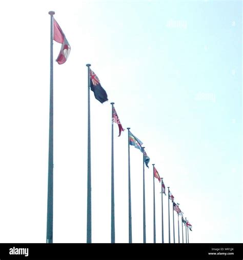 National Flags In Row Stock Photo - Alamy