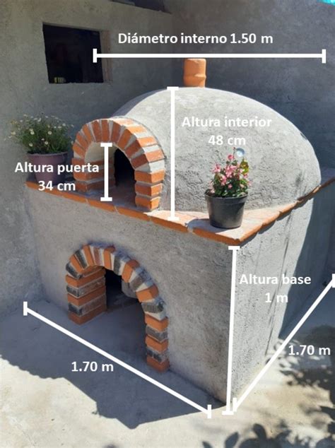 Horno Casero De Barro Fogones De Ladrillo Hornos Para Pizzas Horno