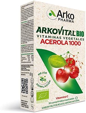 Arkopharma Arkovital Acerola Comprimidos Refuerzo Del Sistema