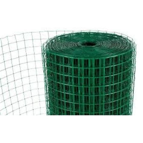 Green Pvc Wire Mesh X Mm Holes X Inch High