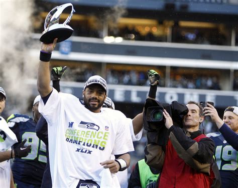 Russell Wilson Super Bowl Trophy