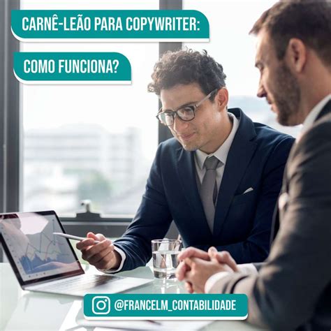 Carnê leão para copywriter Como regularizar Contabilidade Duque de