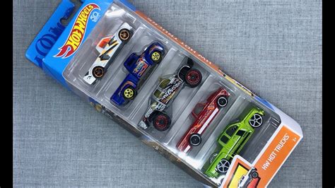 Lamley Showcase Hot Wheels 2018 HW Hot Trucks 5 Pack YouTube