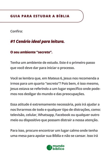 Por Onde Começar A Estudar A Bíblia 13