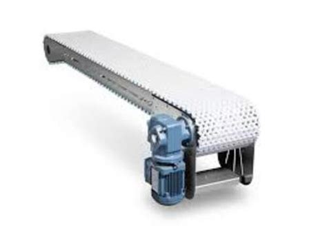 Stainless Steel Slat Chain Conveyor For Industrial Applications At Best