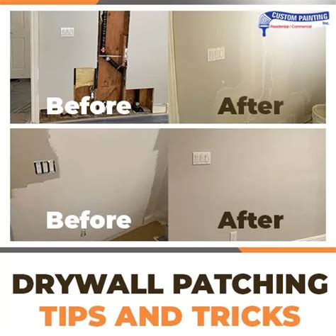 Drywall Patching Tips and Tricks | Custom Painting, Inc.