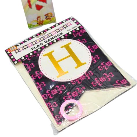 Happy Birthday Letter Banners