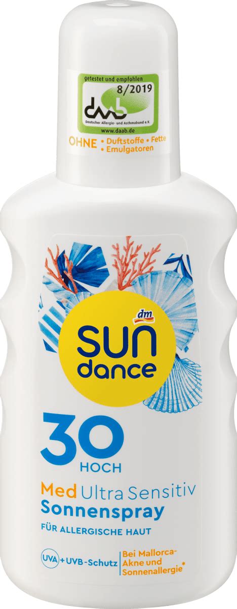 SUNDANCE Med Ultra Sensitiv sprej za sunčanje SPF 30 200 ml trajno