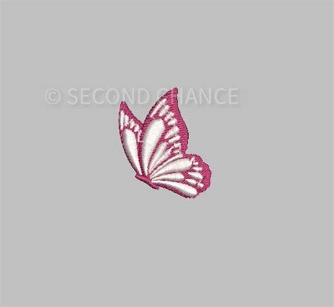 Single Butterfly Embroidery File Pes Vp3 Xxx Jef Exp Etsy