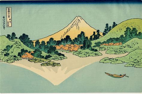 Mount Fuji Painting Hokusai at PaintingValley.com | Explore collection ...