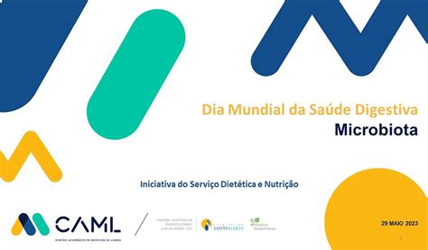 Dia Mundial da saúde Digestiva 29 maio ULS SANTA MARIA