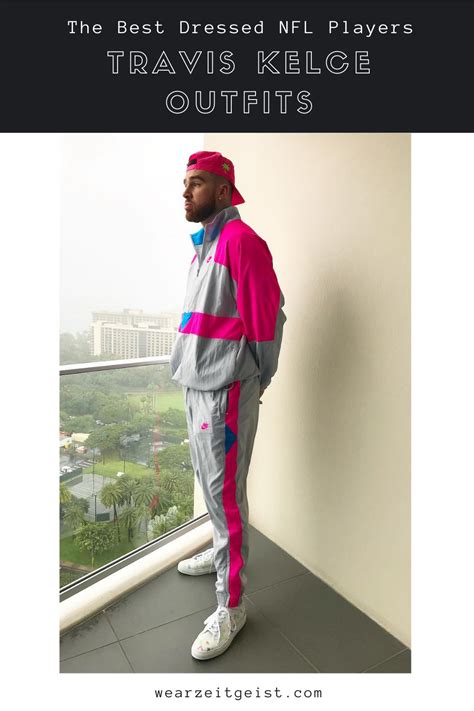 NFL Player Style Travis Kelce Outfits Travis Kelce Dress Up Day