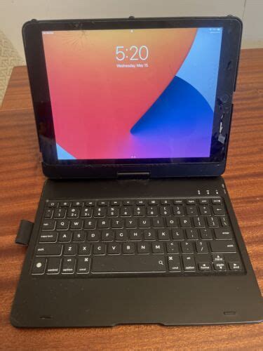 Apple Ipad 7th Gen 128gb Wi Fi 4g Unlocked 10 2” Bt Keyboard Case Bundle 190199250321 Ebay