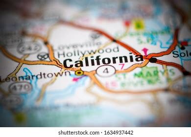 California Maryland Map: Over 13 Royalty-Free Licensable Stock Photos ...