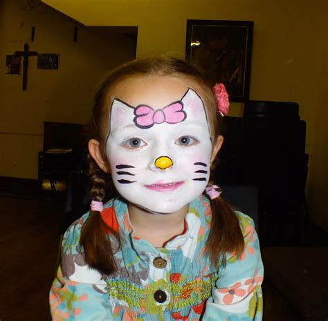 Hello Kitty Face Paint Easy Makeda Greenberg