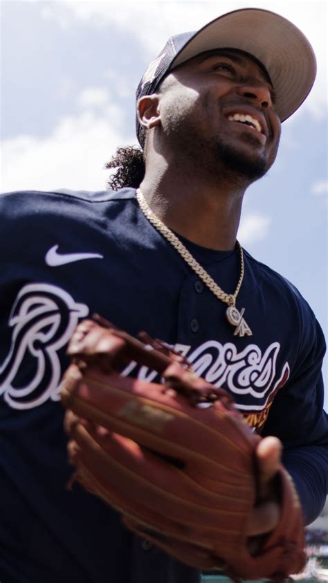 2B Ozzie Albies | Braves baseball, Atlanta braves, Mlb baseball players