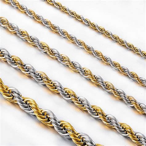 Rope Chain Size Chart How Are Rope Chains Measured A Fashion Blog