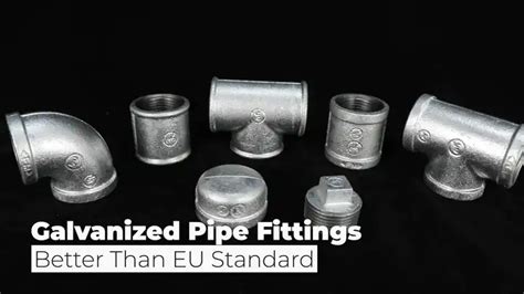 Jianzhi Threaded Pipe Fittings Malleable Iron Plumbing Materials Gi