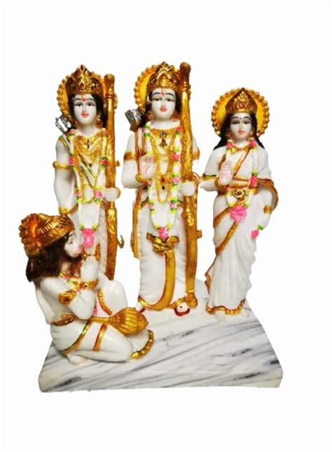 Buy Fabzone Marble Dust Lord Ram Darbar God Ram Laxman Sita Hanuman