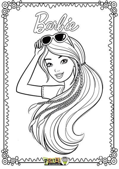 Dibujos De Barbie Para Colorear E Imprimir Gratis Pdf