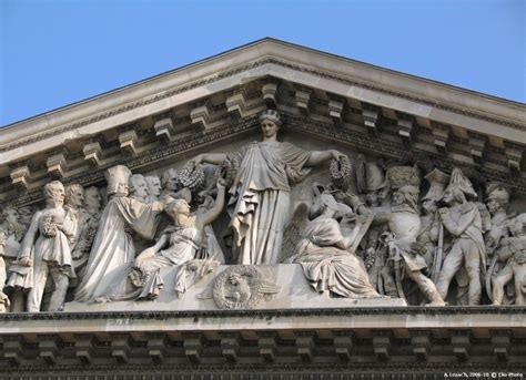 Le Fronton Du Panthéon Clio Photo