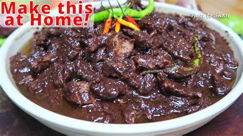 Delicious Easy Pork Recipe The Best Dinuguan Method How To Make