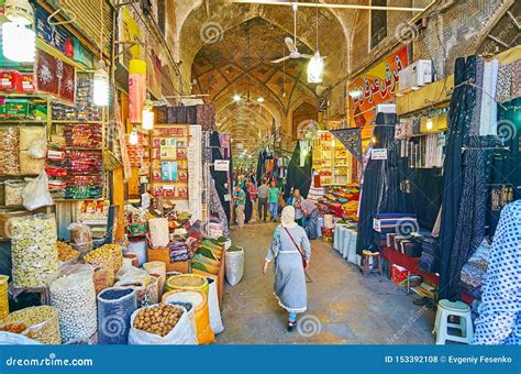 Visit Vakil Bazaar Shiraz Iran Editorial Stock Photo Image Of