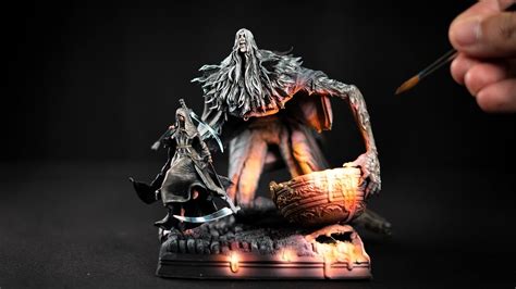 Painting Blackflame Friede Father Ariandel Youtube