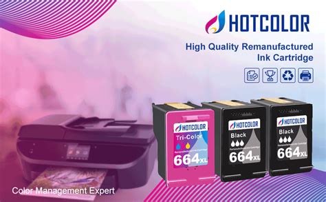 Amazon Hotcolor Xl Ink Cartridge Replacement For Hp Xl Ink