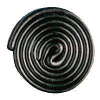 Haribo Black Licorice Wheels - 5lb | CandyStore.com