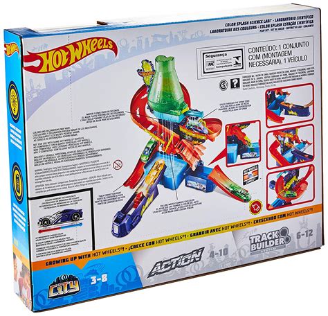 Mattel Hot Wheels Colour Shifter CCP76 Laboratory Playset Model Cars BigaMart