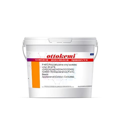 Poly(ethylene-vinyl acetate) vinyl 40 wt.% - 24937-78-8 | India | Otto ...