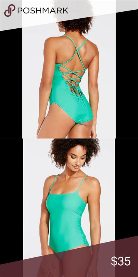 Fabletics Teal One Piece Bathing Suit Fashion Womens Plus Size Swimwear Womens Swimwear Bikini