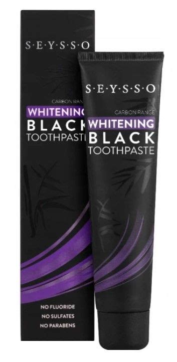 Seysso Carbon Whitening Black Wybielaj Ca Pasta Do Z B W Kosmetyk