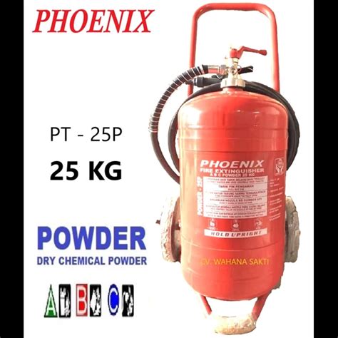 Jual Alat Pemadam Kebakaran PHOENIX PT 25P Kapasitas 25 Kg Media ABC