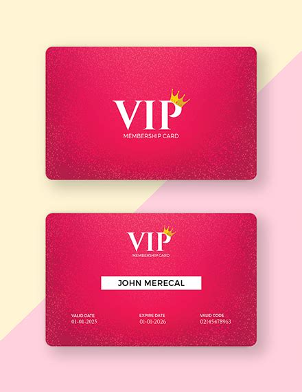 Membership Card - 19+ Examples