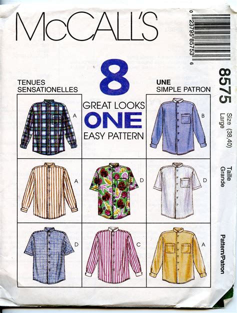 Mens Clothing Patterns For Beginners