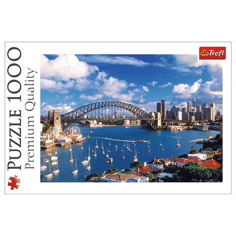 Trefl Puzzle Teile Port Jackson Sydney Farbig Modell