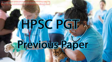 HPSC PGT Previous Paper 2024 Direct Link All Updates Exam Pattern