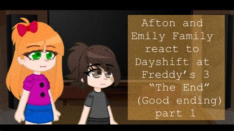 Aftons And Emilys React To Dsafs The End Good Ending Pt