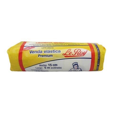 Venda elástica Le Roy ancho 15 cm X 5 m de largo 1 pza Walmart