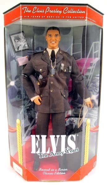 Mattel Barbie The Elvis Presley Collection The Army Years Doll Brand New 1999 Elvis Mattel