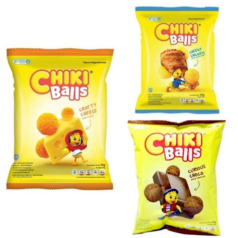 Jual Chiki Balls Snack Coklat Keju Ayam 55gr Shopee Indonesia