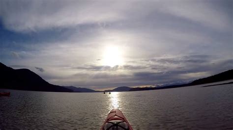 Kayaking towards the Mendenhall Glacier, Alaska, at sunset : r/travelphotos