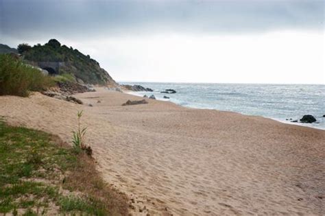 Playa De La Murtra En Sant Pol De Mar